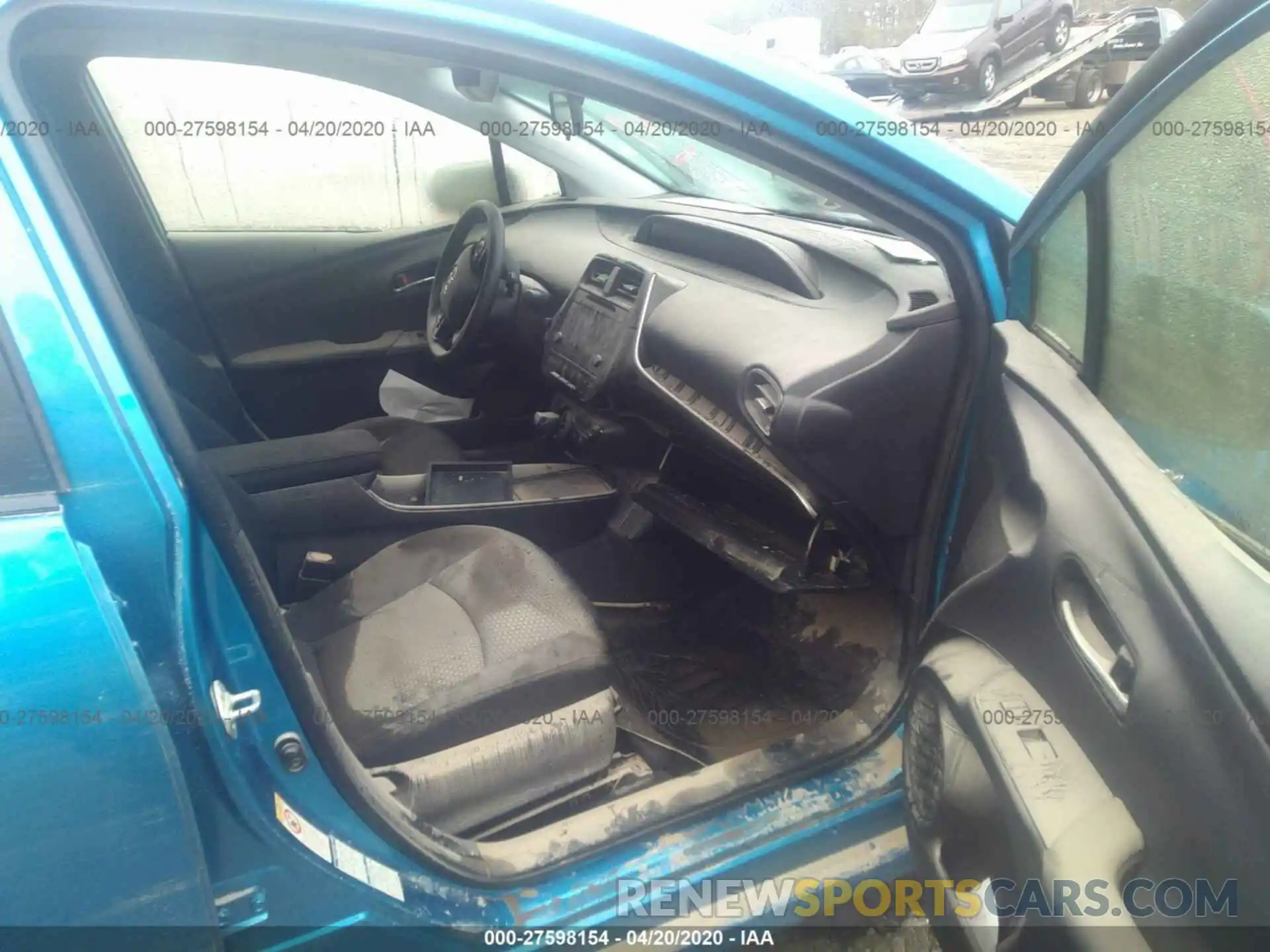 5 Photograph of a damaged car JTDL9RFUXK3010103 TOYOTA PRIUS 2019
