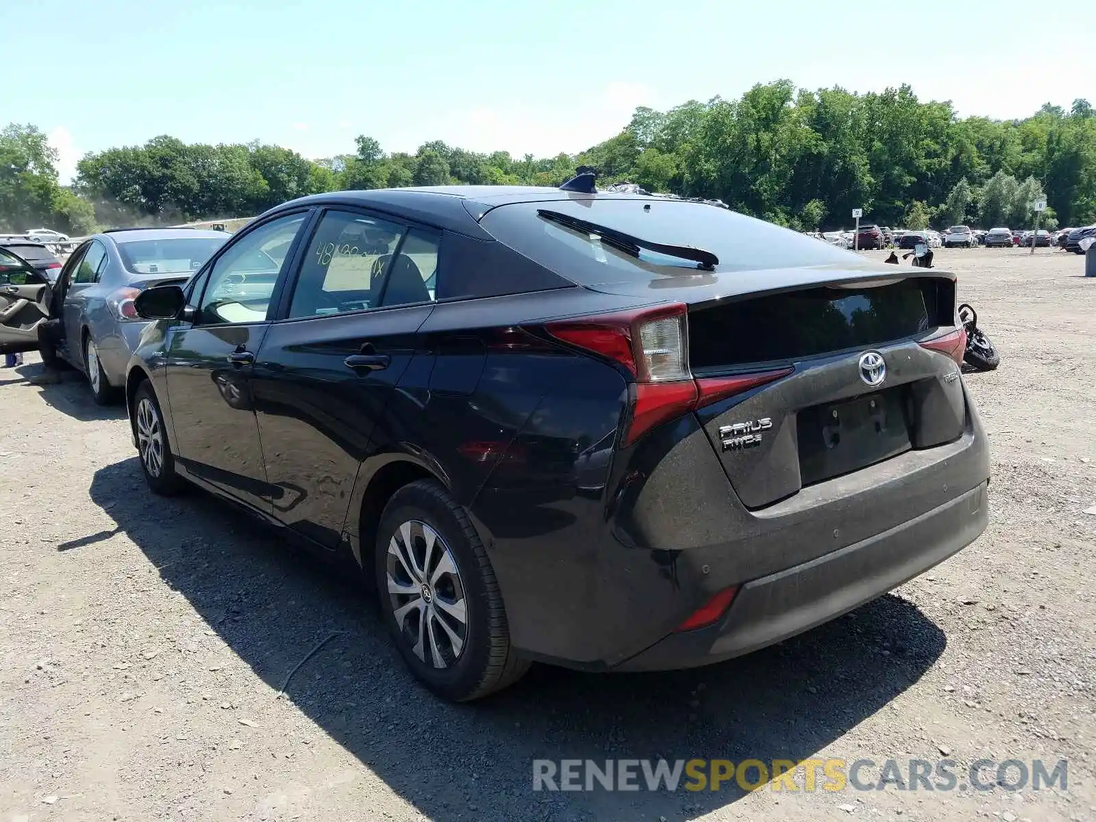 3 Photograph of a damaged car JTDL9RFUXK3011106 TOYOTA PRIUS 2019