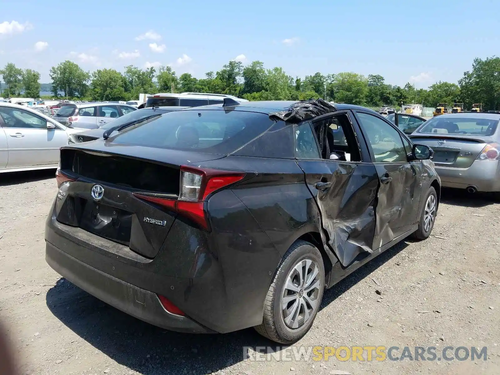 4 Photograph of a damaged car JTDL9RFUXK3011106 TOYOTA PRIUS 2019