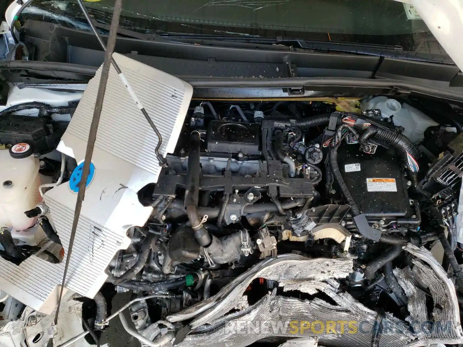 7 Фотография поврежденного автомобиля JTDL9RFUXK3011462 TOYOTA PRIUS 2019