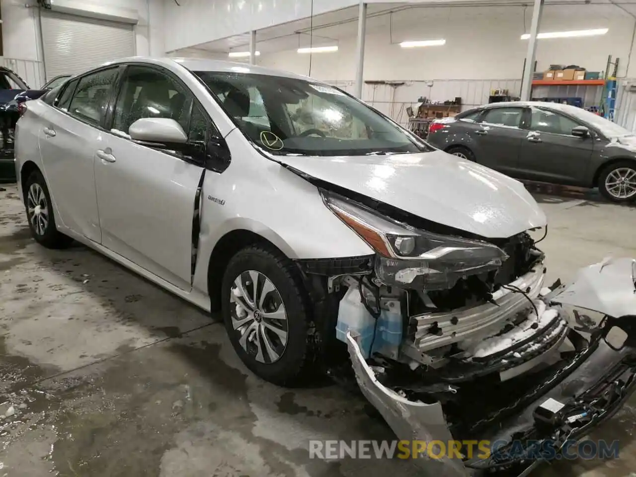 1 Photograph of a damaged car JTDL9RFUXK3011722 TOYOTA PRIUS 2019