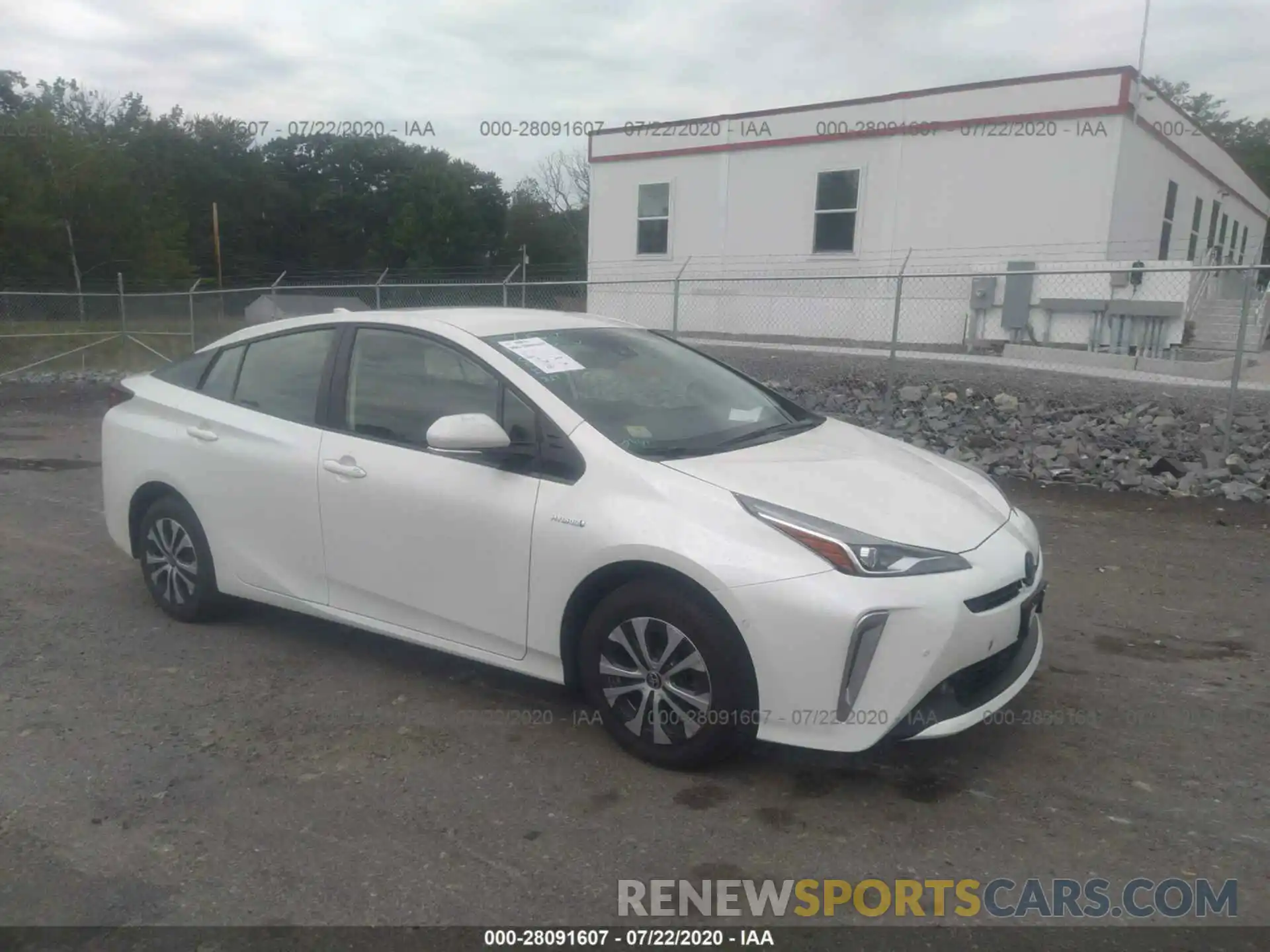 1 Photograph of a damaged car JTDL9RFUXK3011753 TOYOTA PRIUS 2019