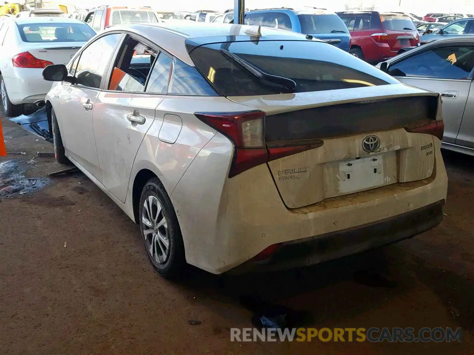 3 Photograph of a damaged car JTDL9RFUXK3012210 TOYOTA PRIUS 2019