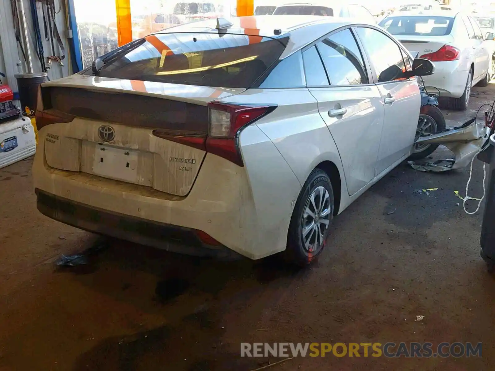 4 Photograph of a damaged car JTDL9RFUXK3012210 TOYOTA PRIUS 2019