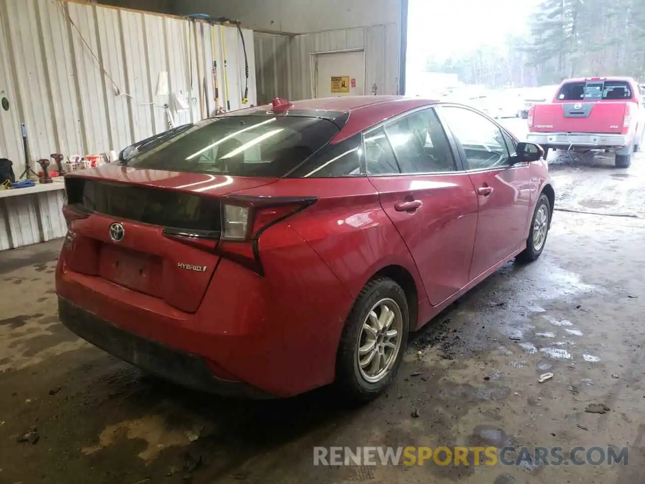 4 Photograph of a damaged car JTDL9RFUXK3012238 TOYOTA PRIUS 2019