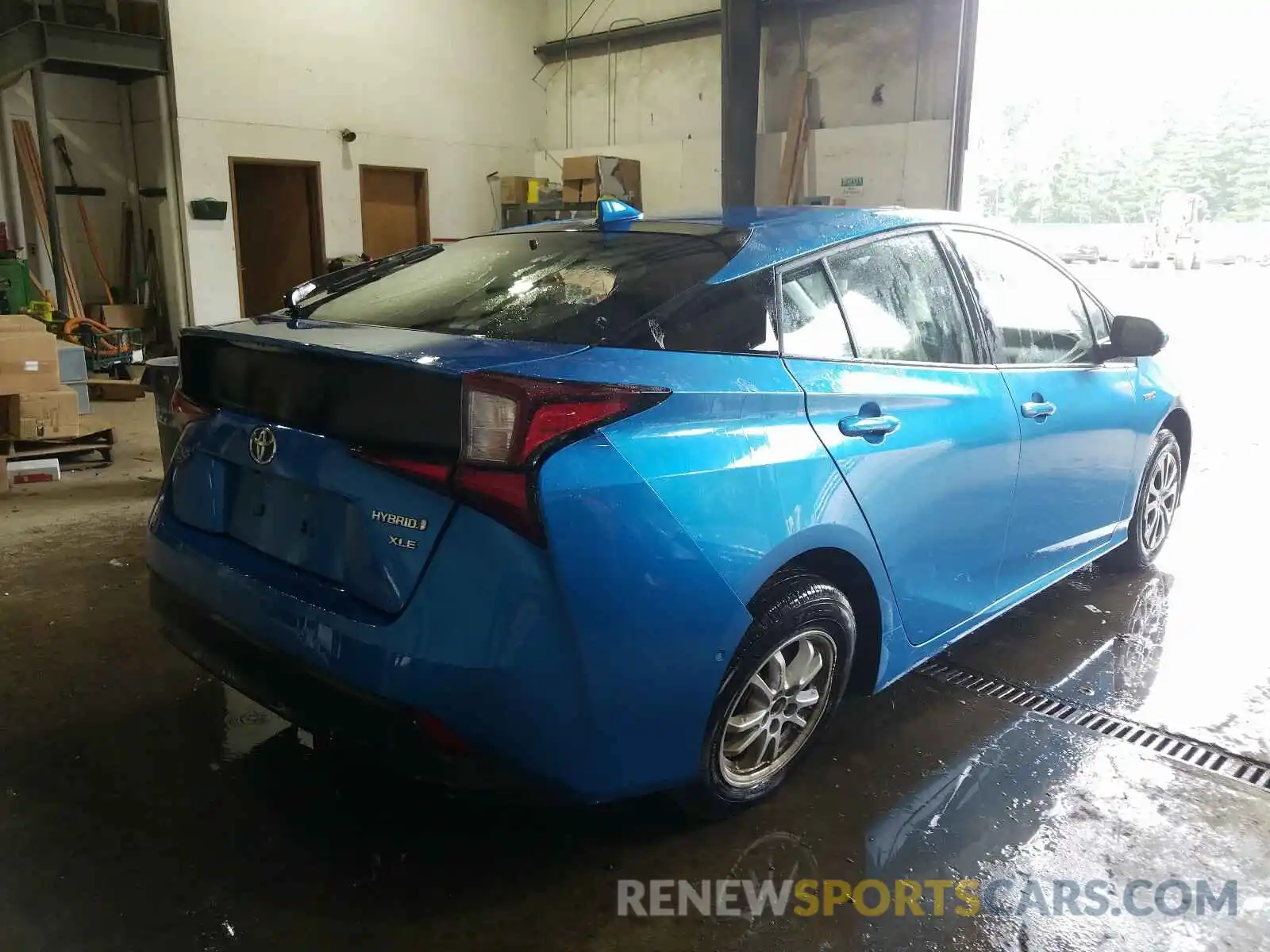 4 Photograph of a damaged car JTDL9RFUXK3012417 TOYOTA PRIUS 2019