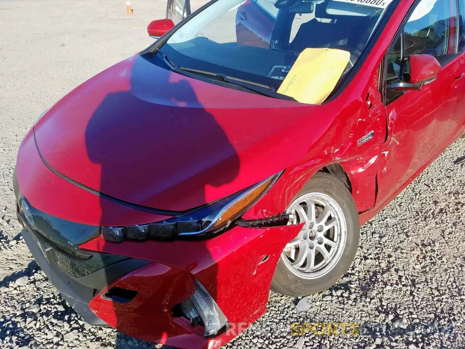 9 Photograph of a damaged car JTDKARFP0L3122536 TOYOTA PRIUS 2020