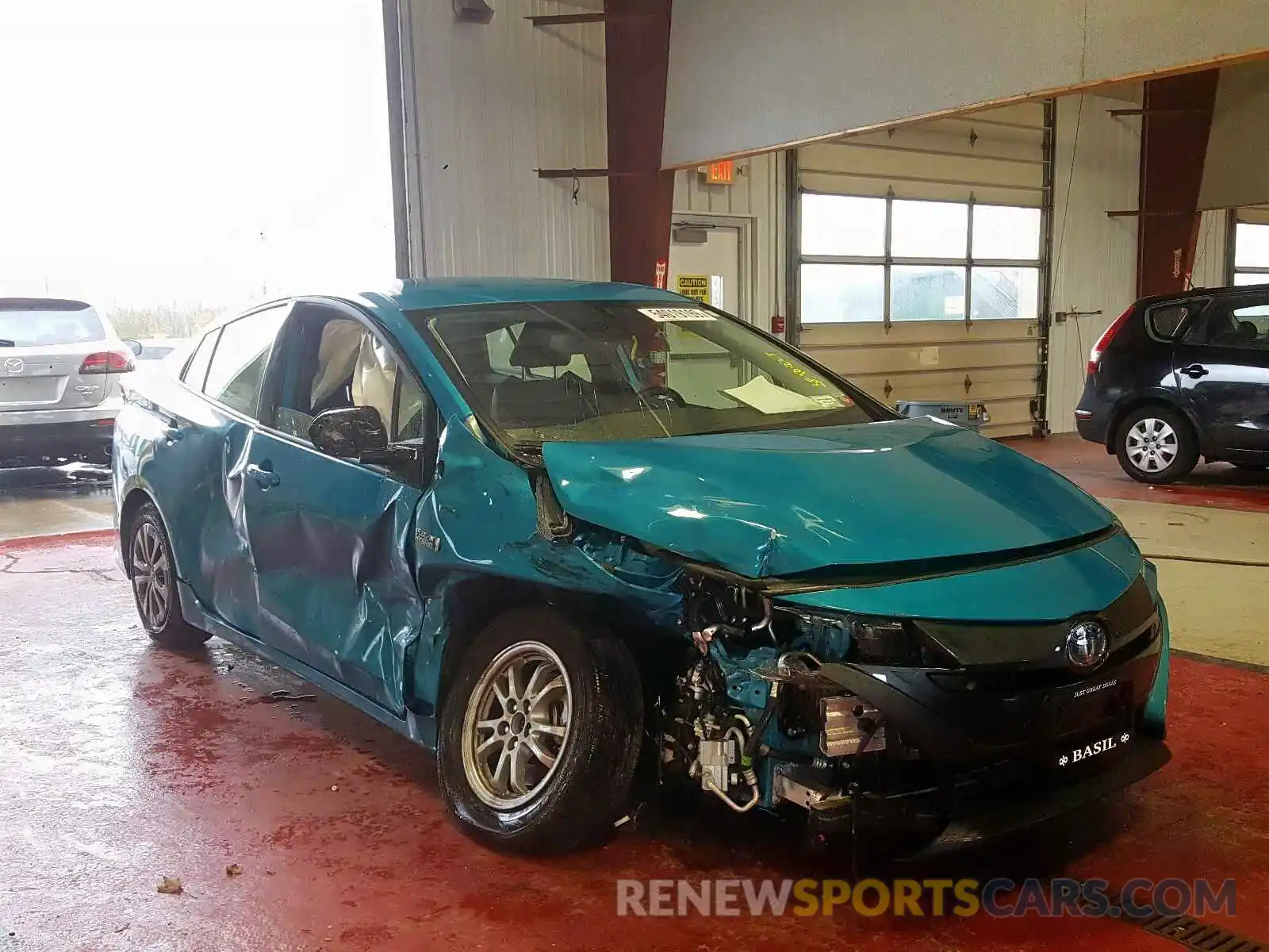 1 Photograph of a damaged car JTDKARFP0L3123802 TOYOTA PRIUS 2020