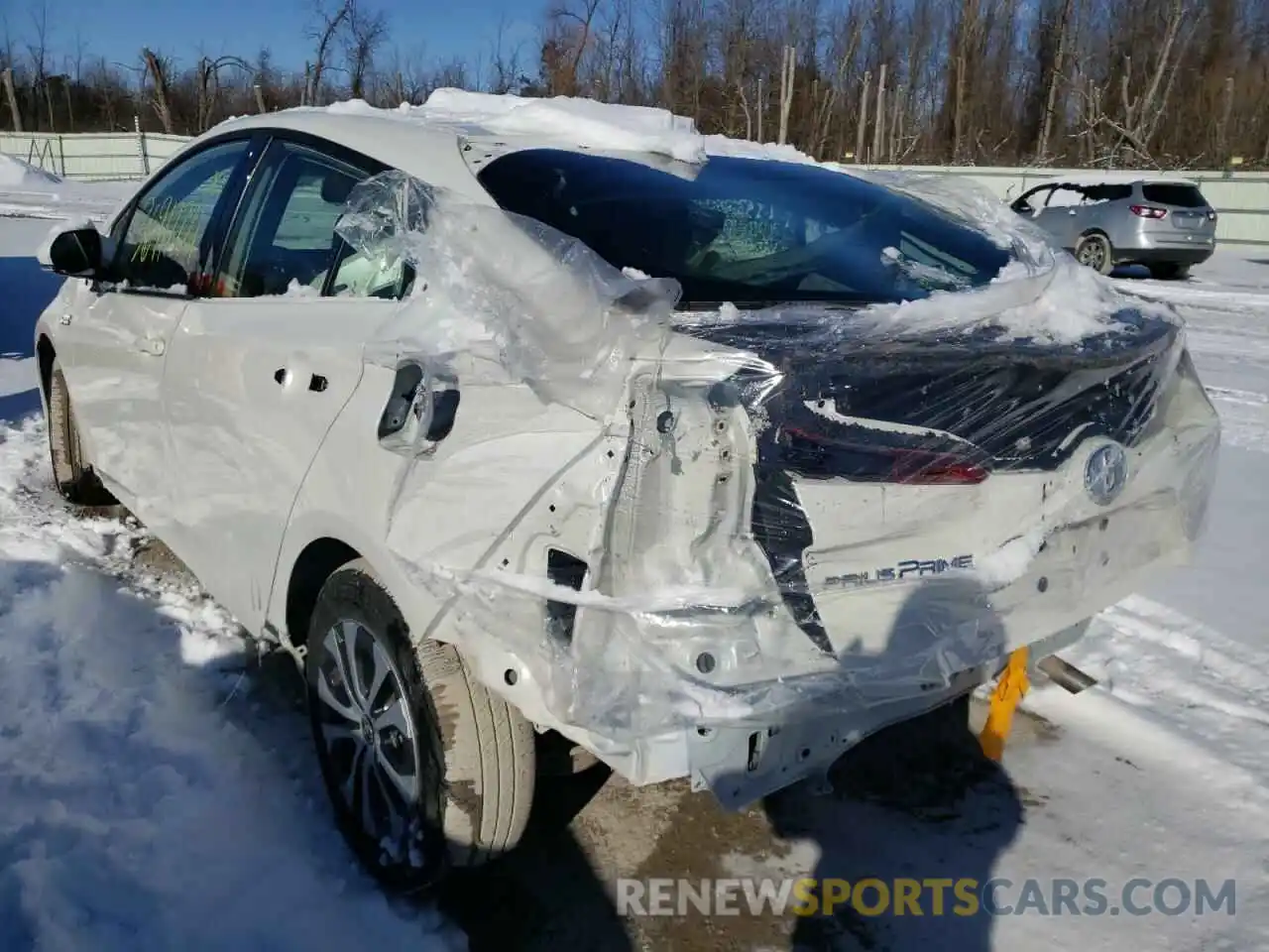 3 Photograph of a damaged car JTDKARFP0L3128188 TOYOTA PRIUS 2020