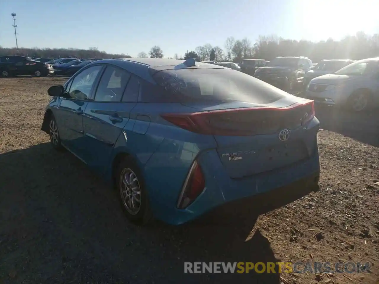 3 Photograph of a damaged car JTDKARFP0L3131429 TOYOTA PRIUS 2020