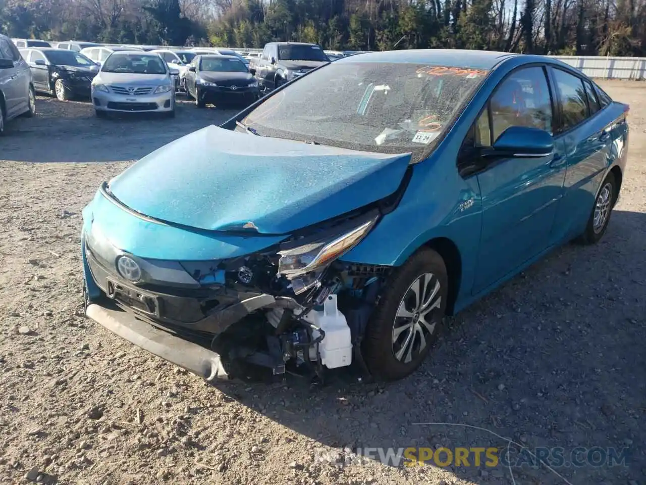 9 Photograph of a damaged car JTDKARFP0L3131429 TOYOTA PRIUS 2020