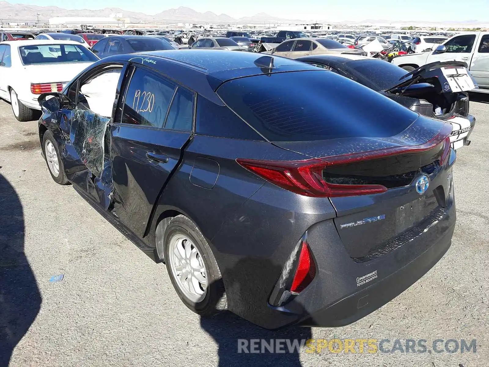 3 Photograph of a damaged car JTDKARFP0L3132063 TOYOTA PRIUS 2020