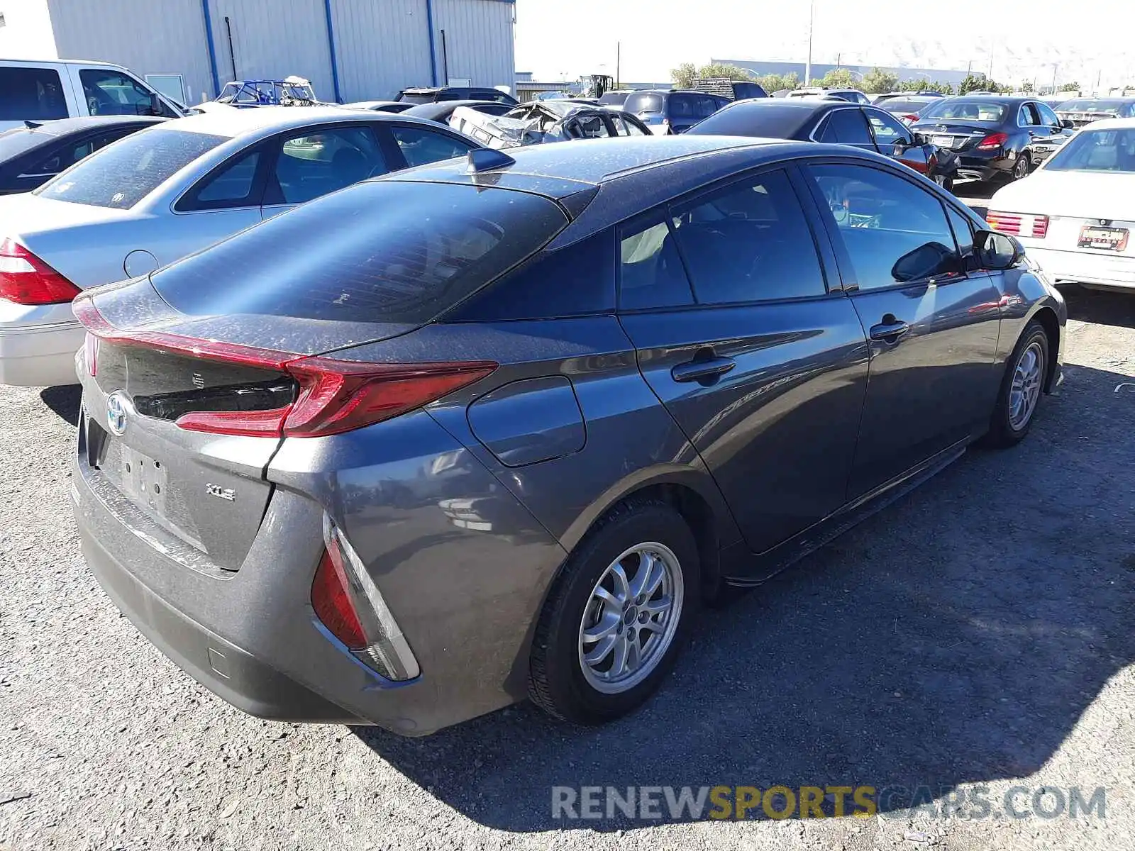 4 Photograph of a damaged car JTDKARFP0L3132063 TOYOTA PRIUS 2020