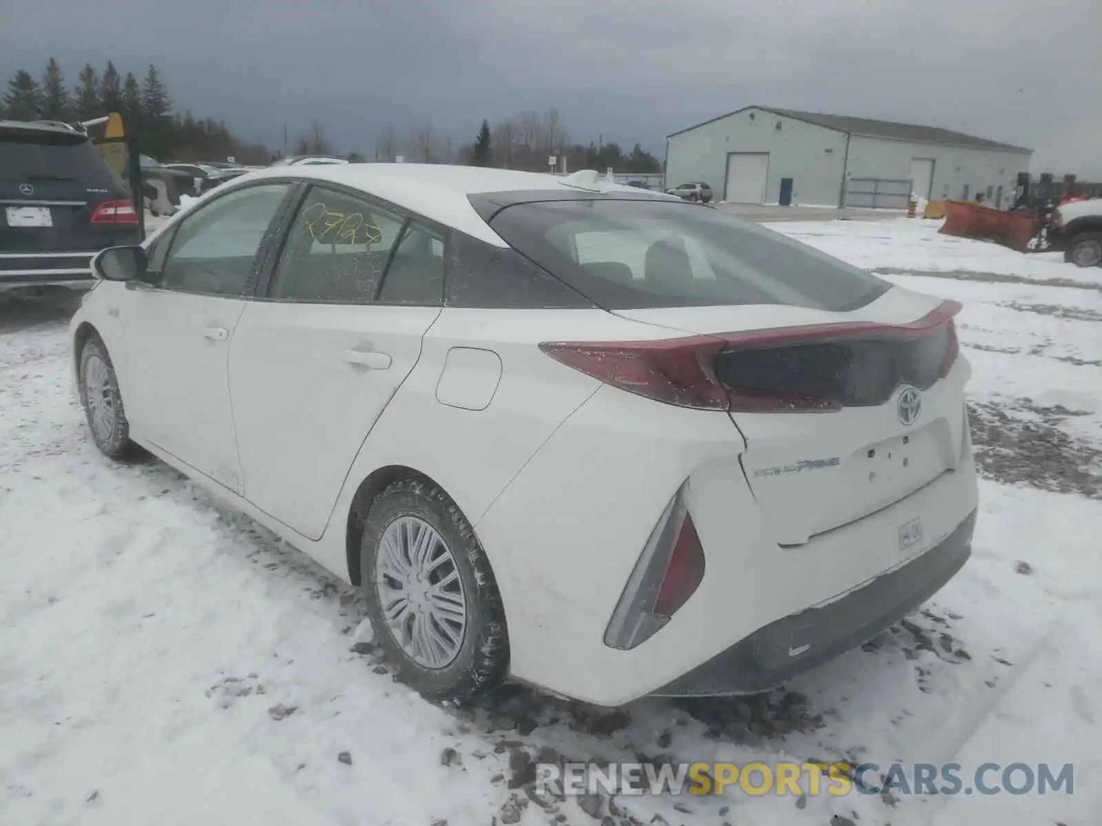 3 Photograph of a damaged car JTDKARFP0L3133262 TOYOTA PRIUS 2020