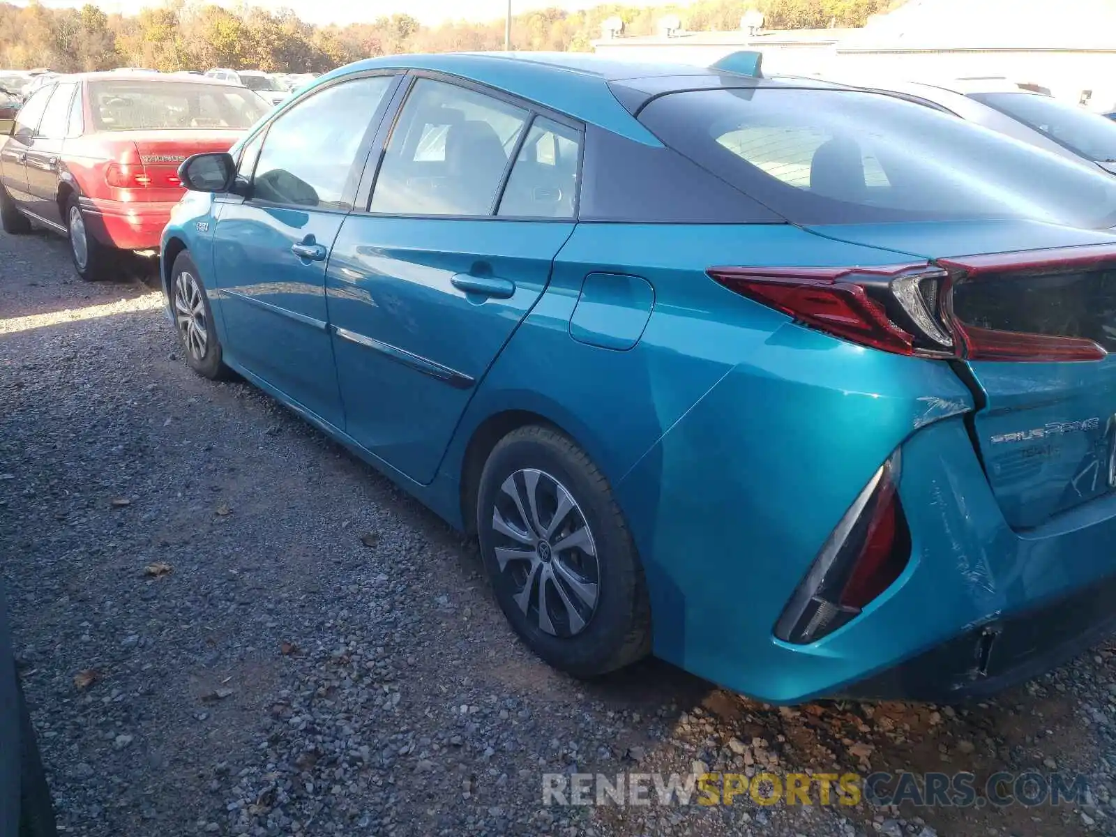 3 Photograph of a damaged car JTDKARFP0L3149025 TOYOTA PRIUS 2020