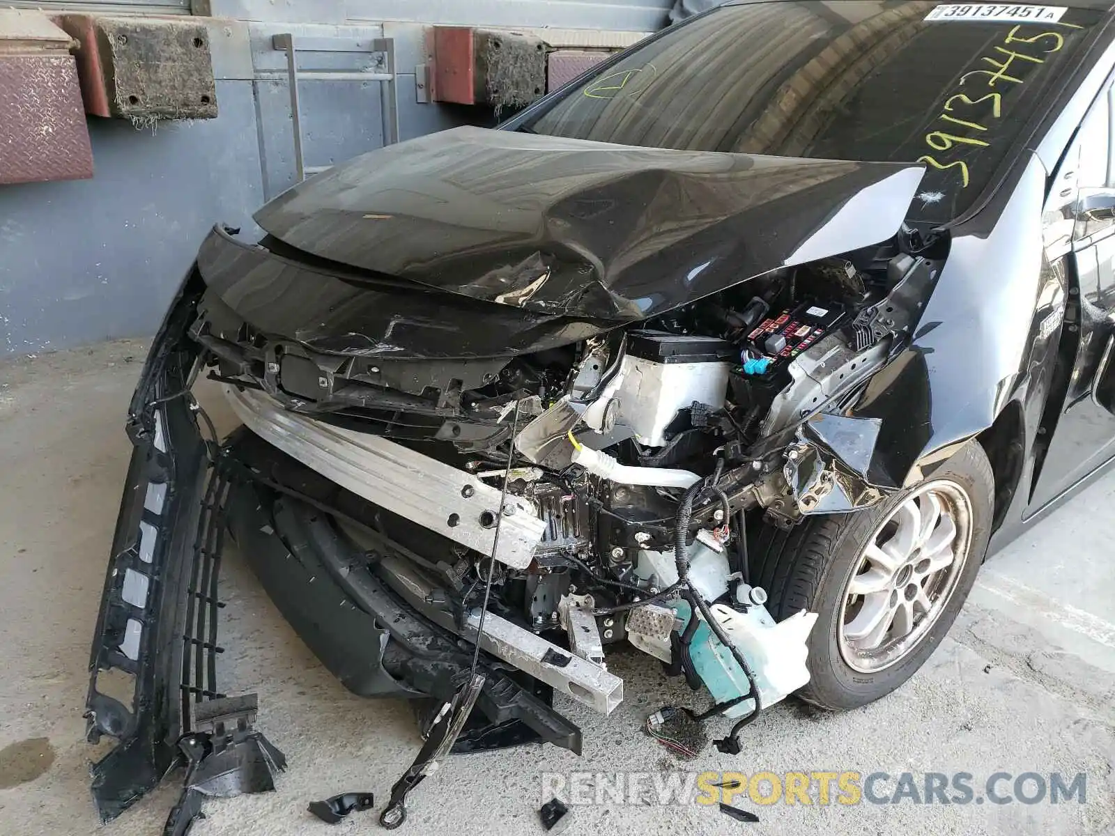 9 Photograph of a damaged car JTDKARFP0L3151275 TOYOTA PRIUS 2020