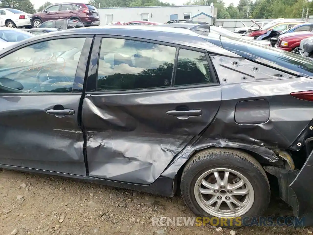 9 Photograph of a damaged car JTDKARFP0L3160915 TOYOTA PRIUS 2020