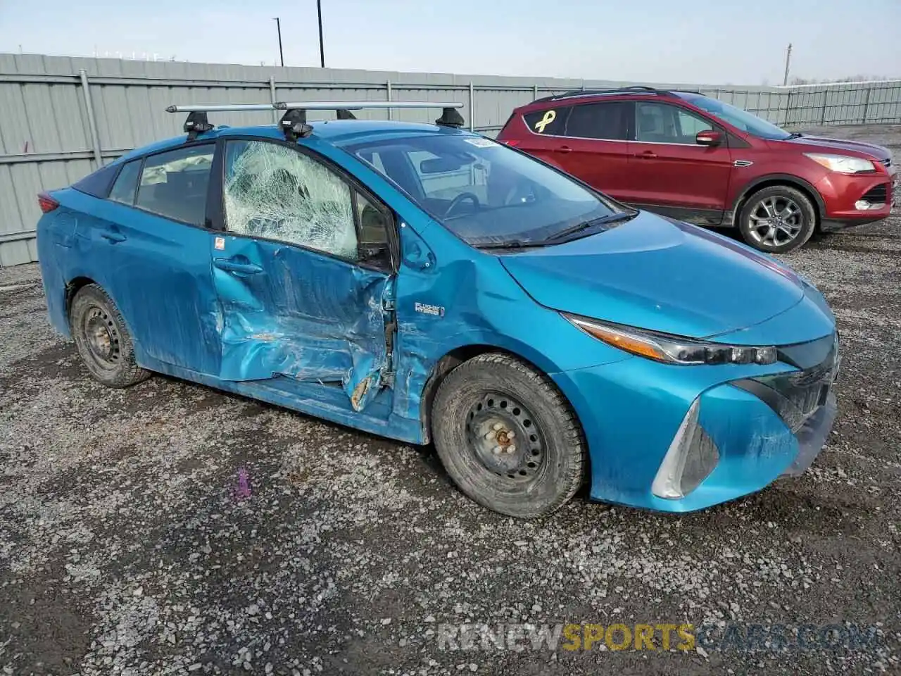 4 Photograph of a damaged car JTDKARFP1L3124893 TOYOTA PRIUS 2020