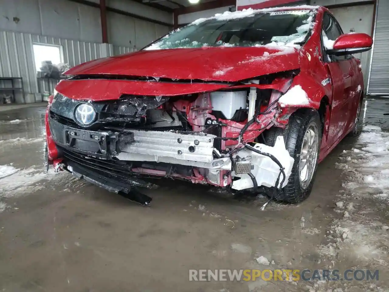 9 Photograph of a damaged car JTDKARFP1L3124926 TOYOTA PRIUS 2020