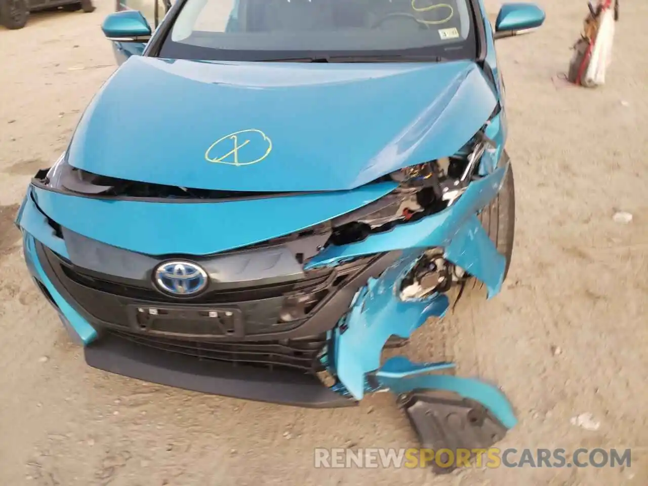 9 Photograph of a damaged car JTDKARFP1L3132332 TOYOTA PRIUS 2020