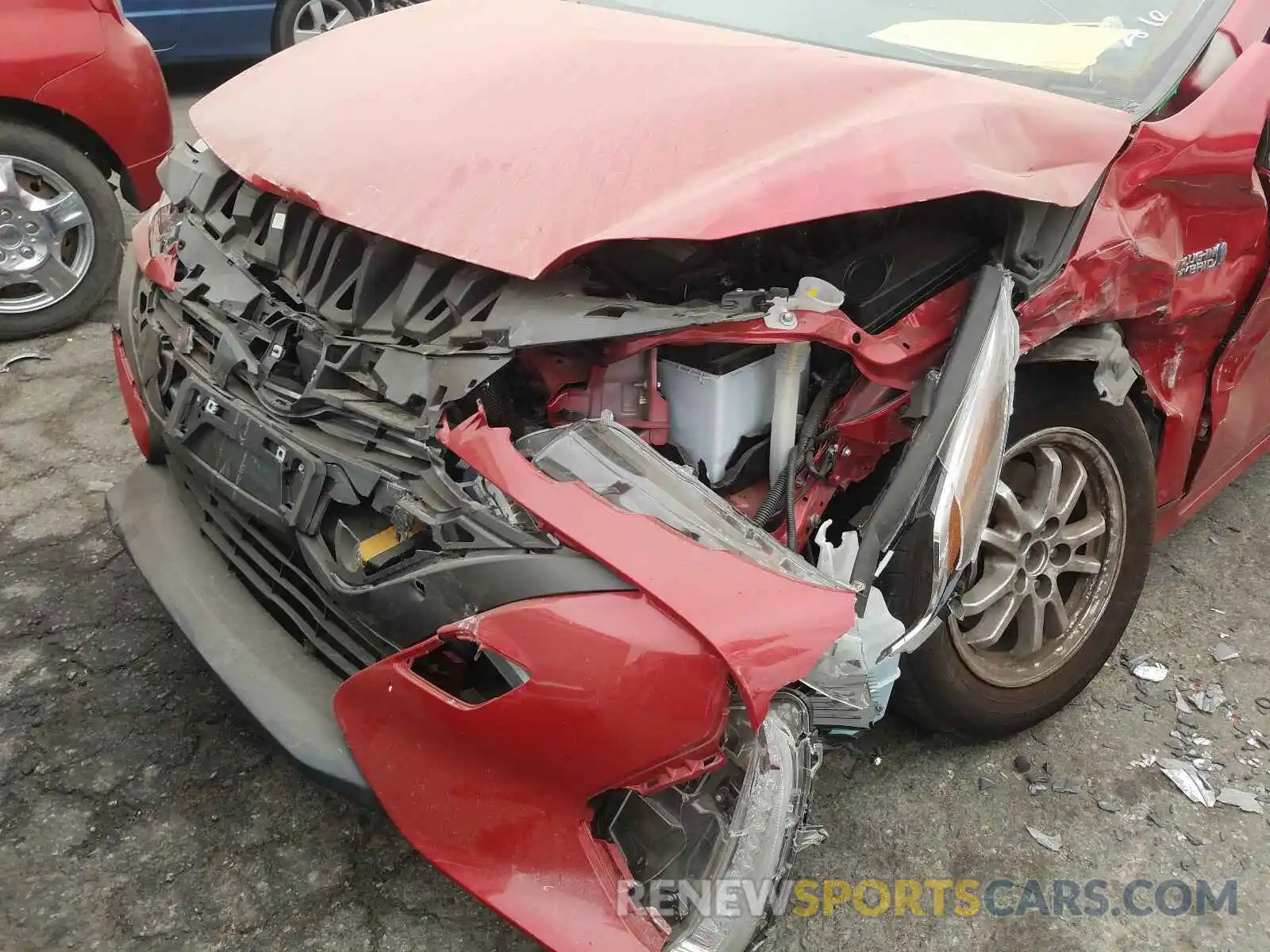 9 Photograph of a damaged car JTDKARFP1L3132668 TOYOTA PRIUS 2020