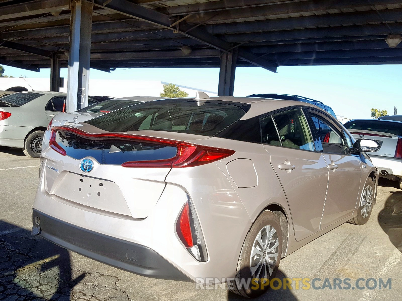 4 Photograph of a damaged car JTDKARFP1L3134730 TOYOTA PRIUS 2020