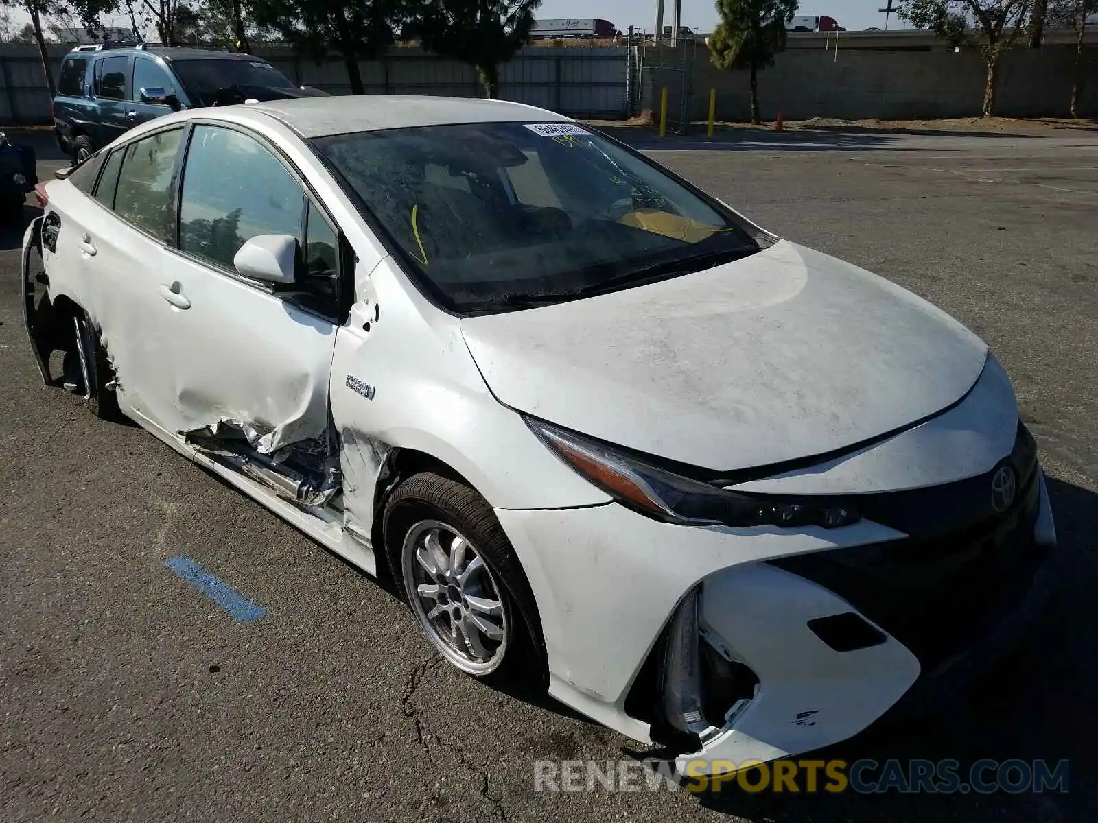 1 Photograph of a damaged car JTDKARFP1L3143234 TOYOTA PRIUS 2020