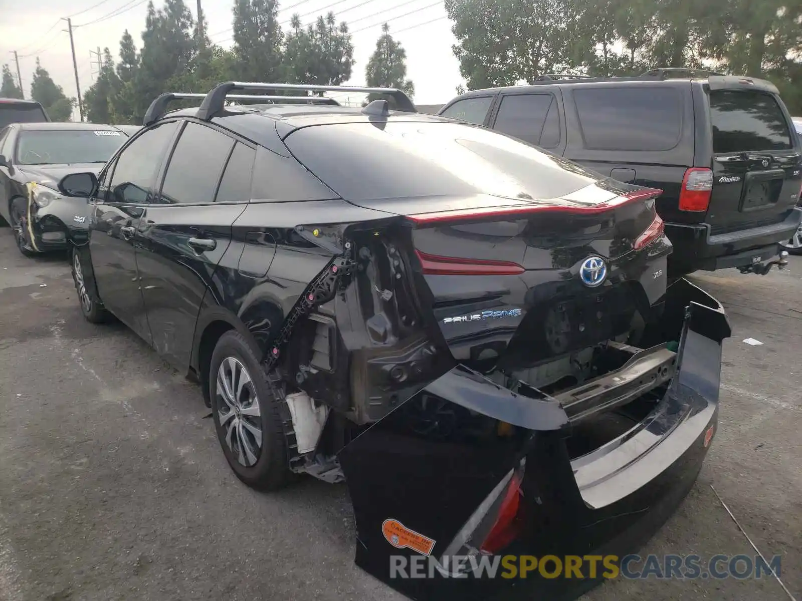 3 Photograph of a damaged car JTDKARFP1L3144769 TOYOTA PRIUS 2020