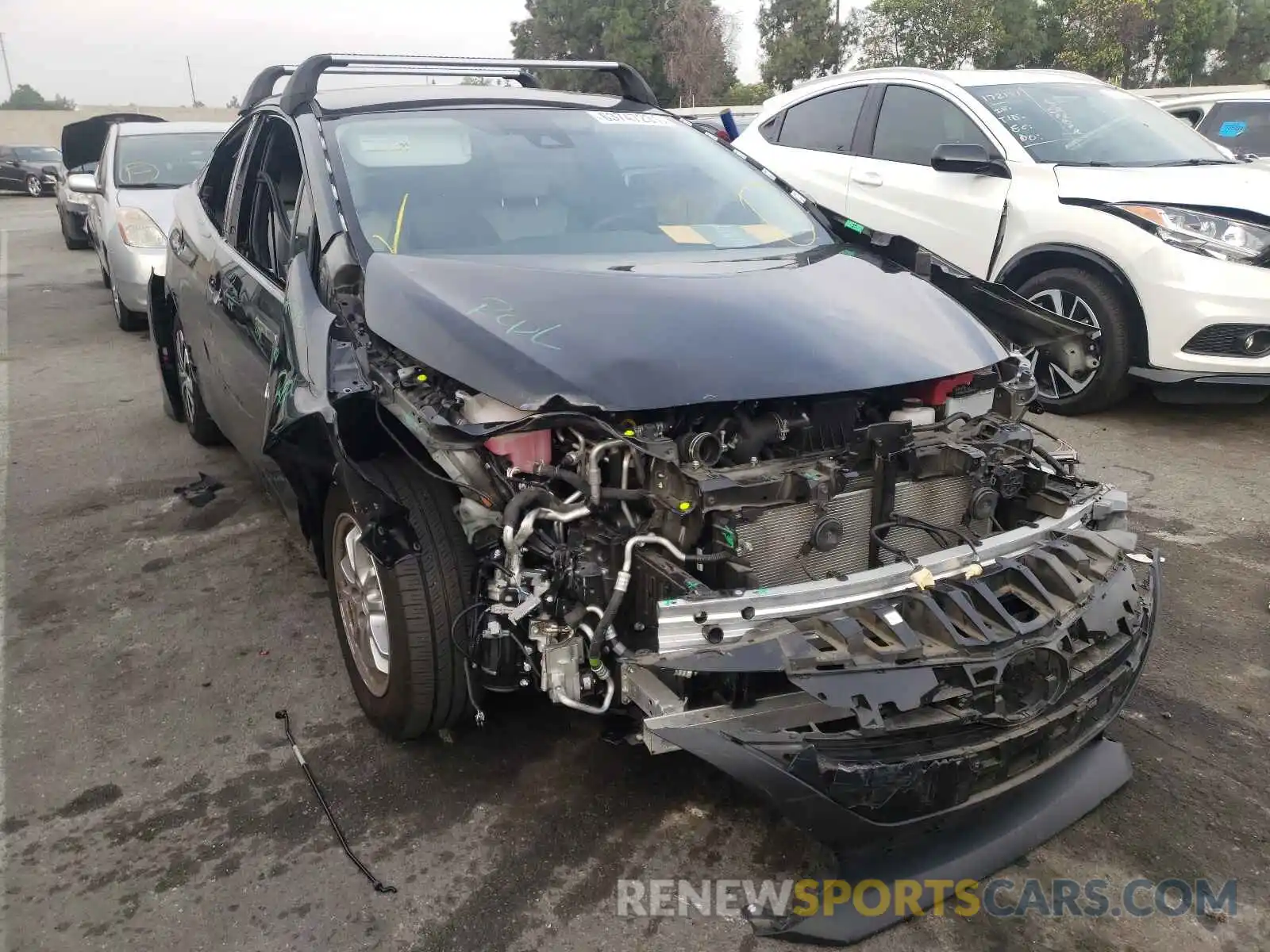 9 Photograph of a damaged car JTDKARFP1L3144769 TOYOTA PRIUS 2020