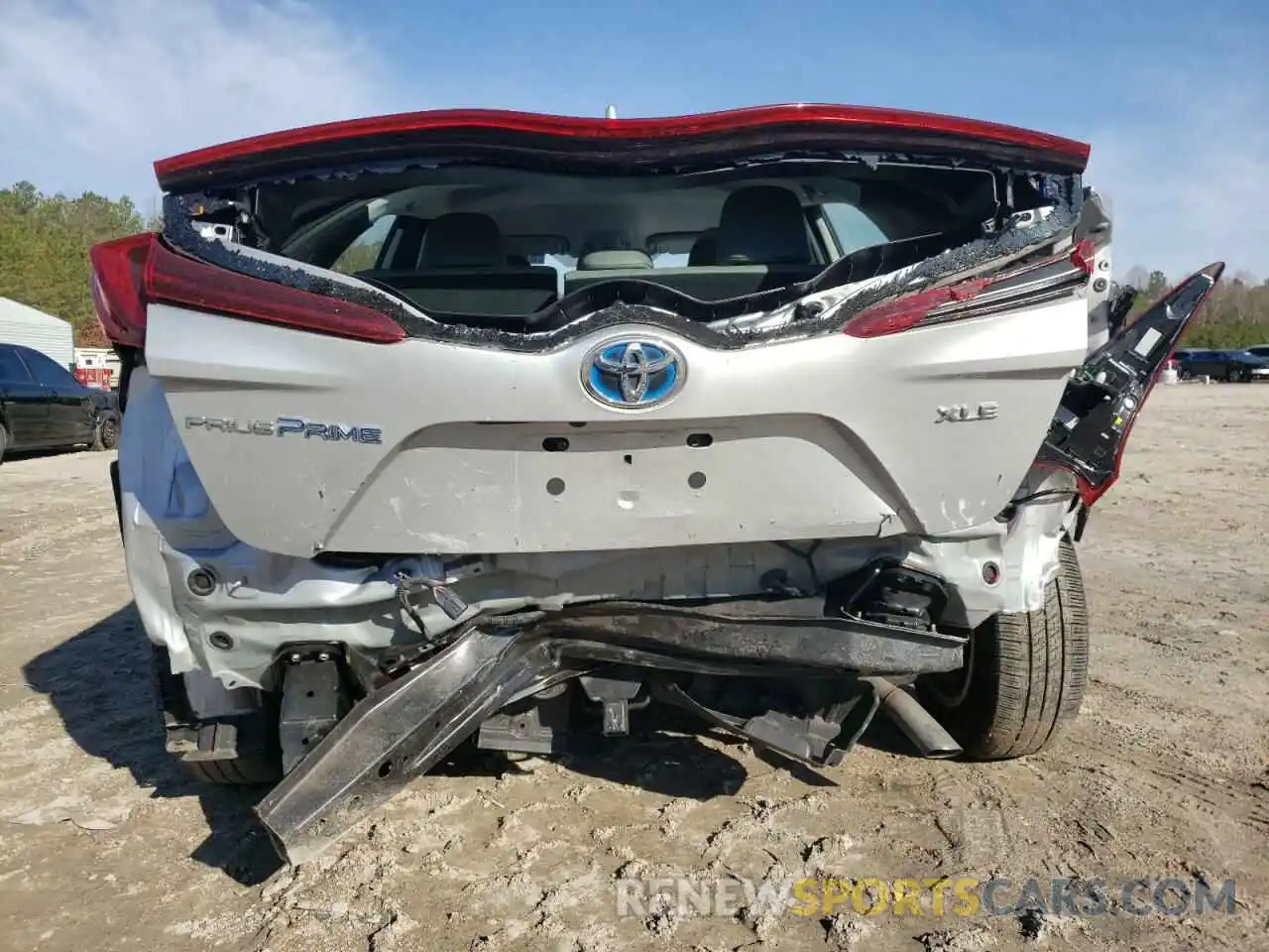 9 Photograph of a damaged car JTDKARFP1L3161099 TOYOTA PRIUS 2020