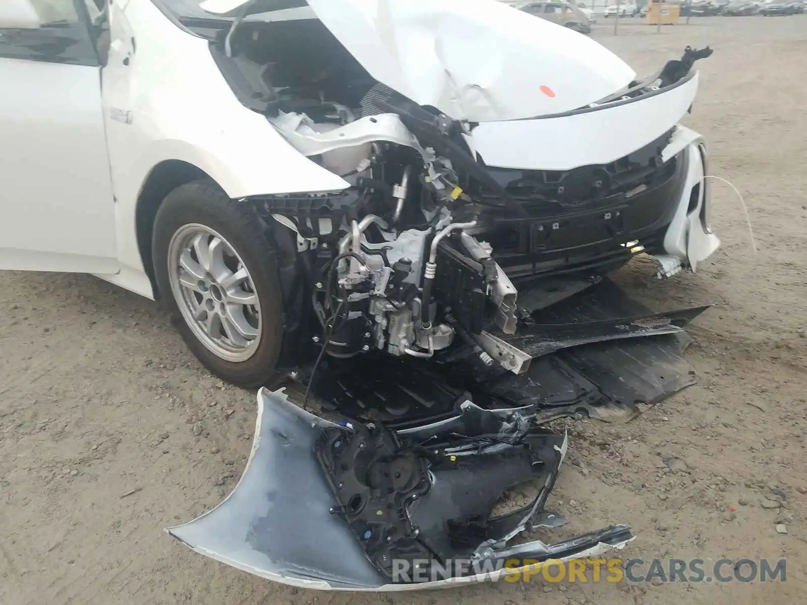 9 Photograph of a damaged car JTDKARFP1L3162561 TOYOTA PRIUS 2020