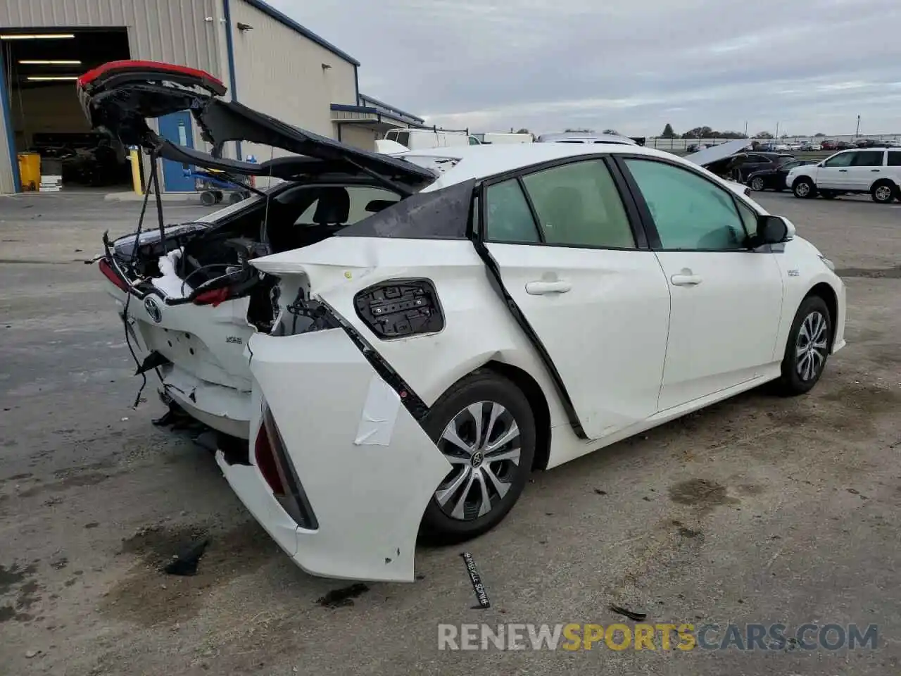 3 Photograph of a damaged car JTDKARFP2L3128032 TOYOTA PRIUS 2020