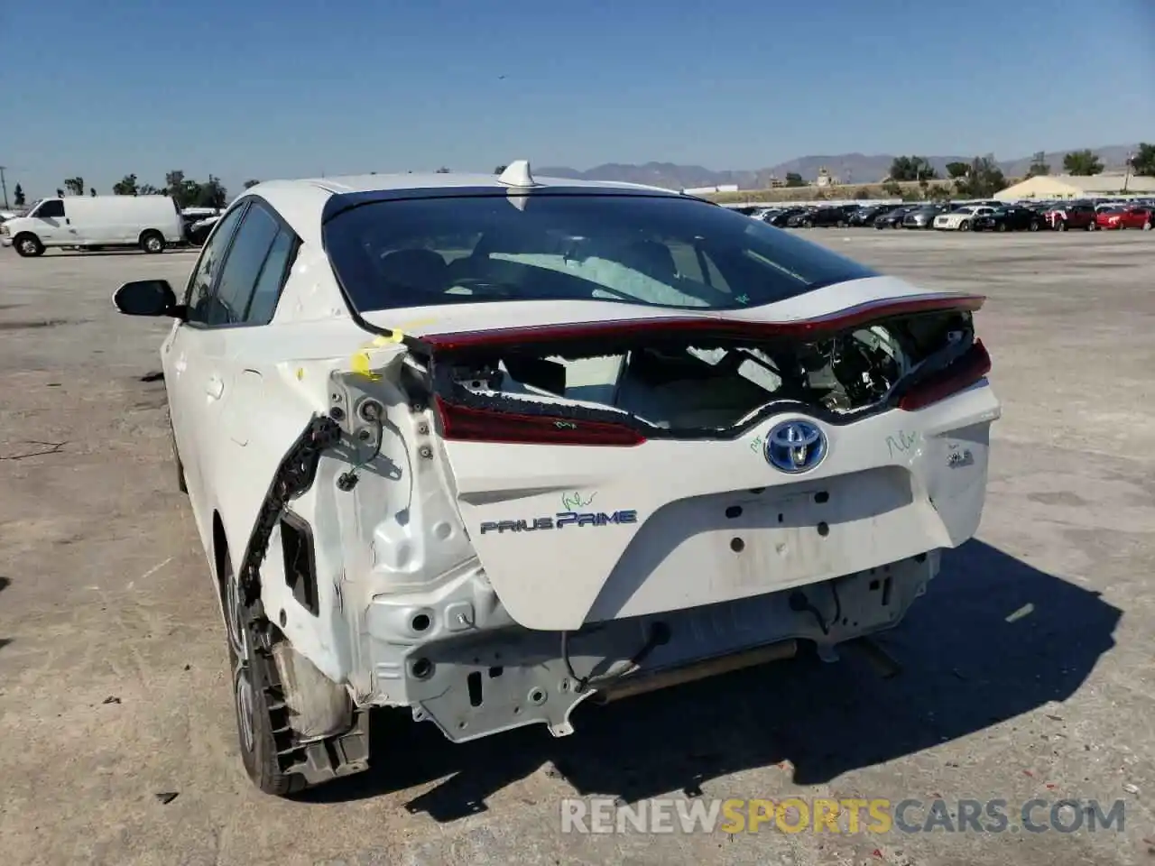 9 Photograph of a damaged car JTDKARFP2L3132999 TOYOTA PRIUS 2020