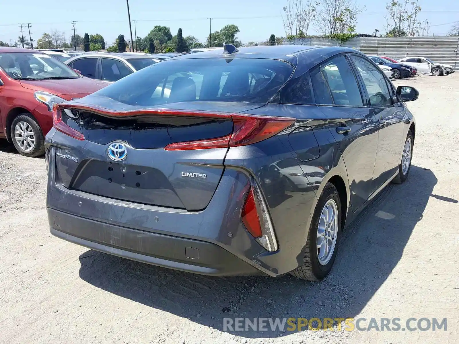 4 Photograph of a damaged car JTDKARFP2L3138382 TOYOTA PRIUS 2020