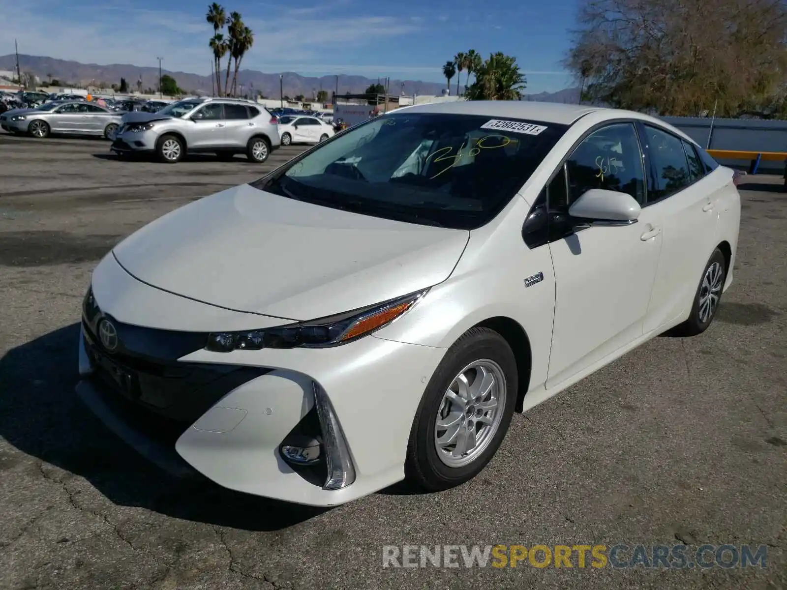 2 Photograph of a damaged car JTDKARFP2L3138513 TOYOTA PRIUS 2020