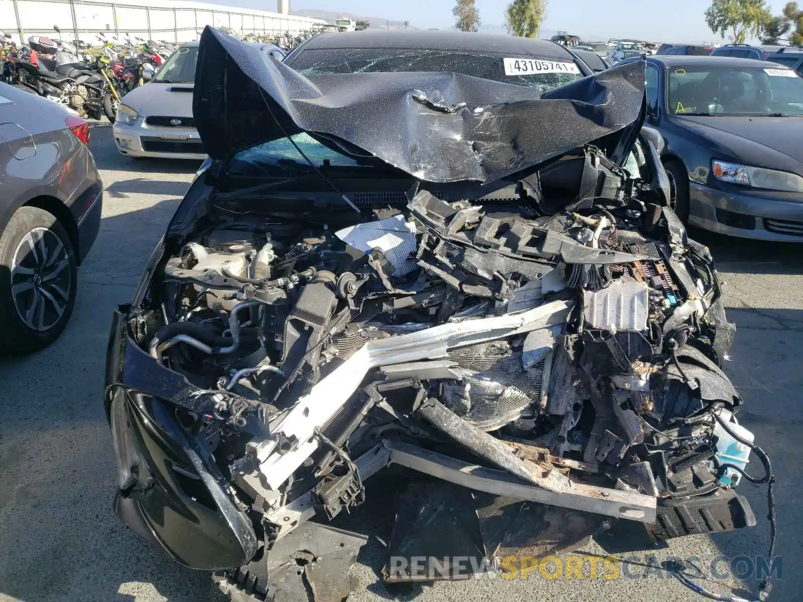 7 Фотография поврежденного автомобиля JTDKARFP2L3143517 TOYOTA PRIUS 2020