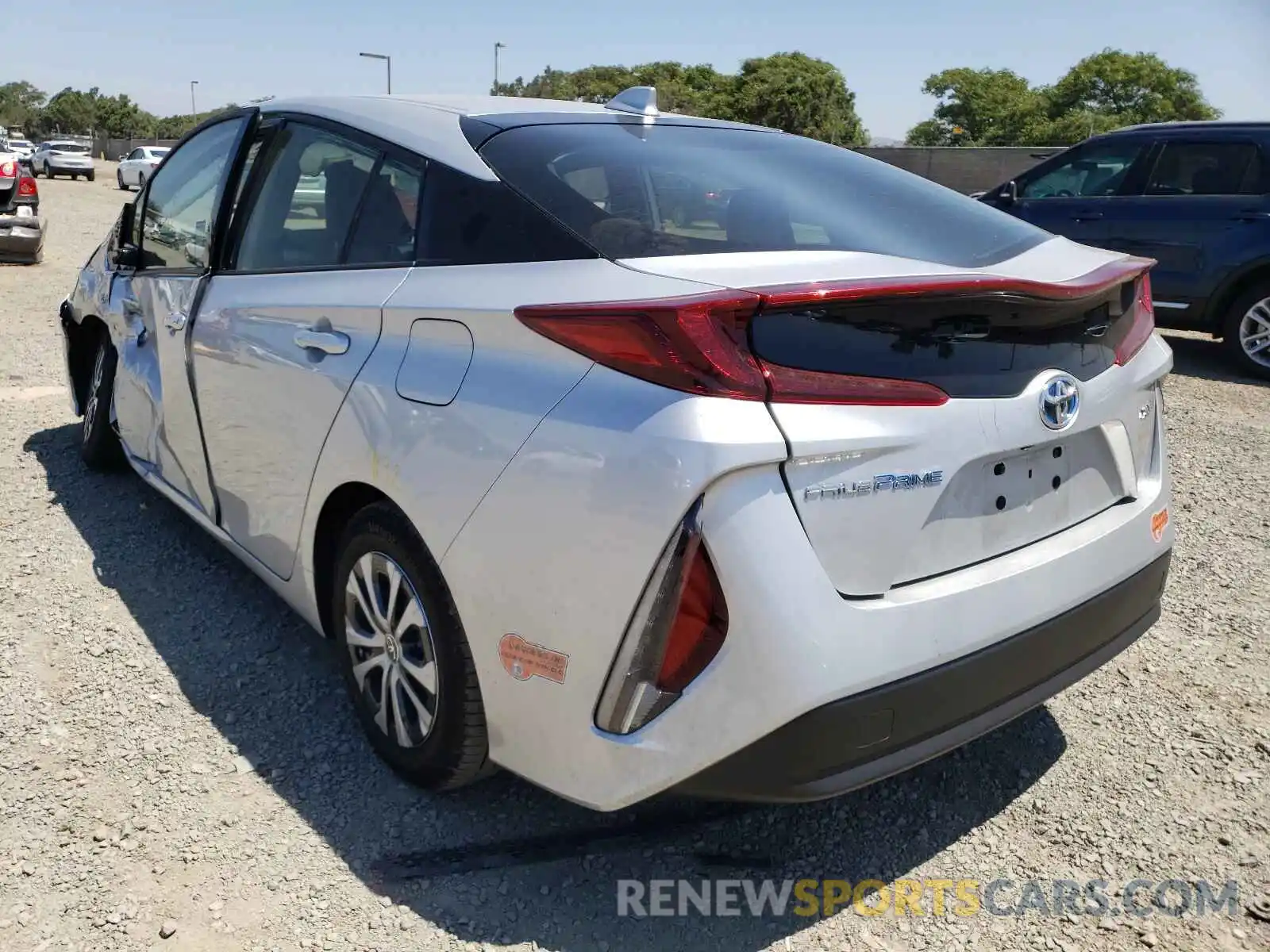 3 Photograph of a damaged car JTDKARFP2L3146773 TOYOTA PRIUS 2020