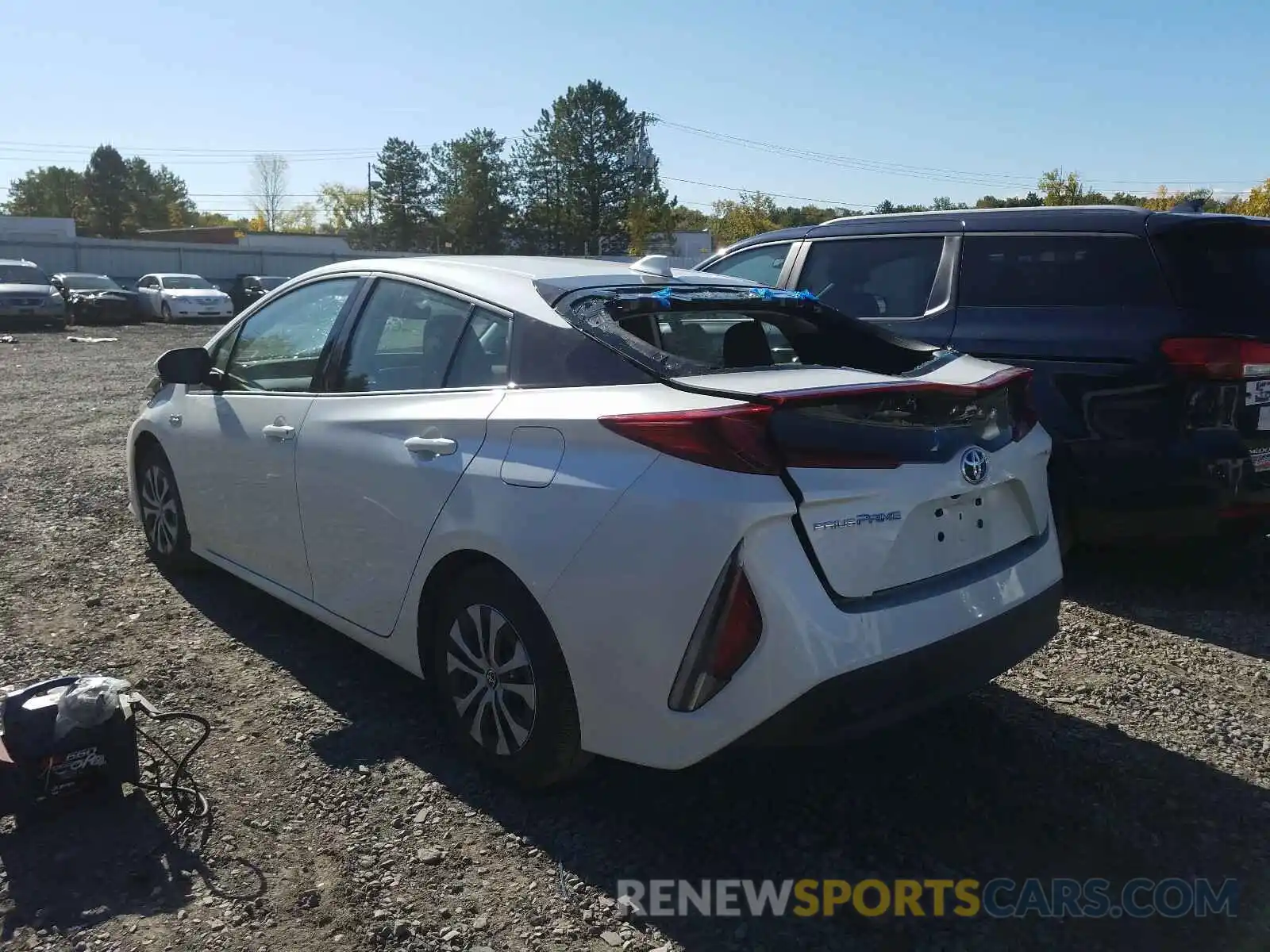 3 Photograph of a damaged car JTDKARFP2L3152198 TOYOTA PRIUS 2020