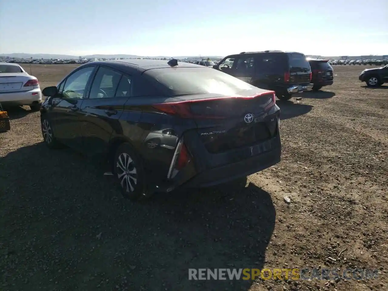 3 Photograph of a damaged car JTDKARFP3L3124300 TOYOTA PRIUS 2020