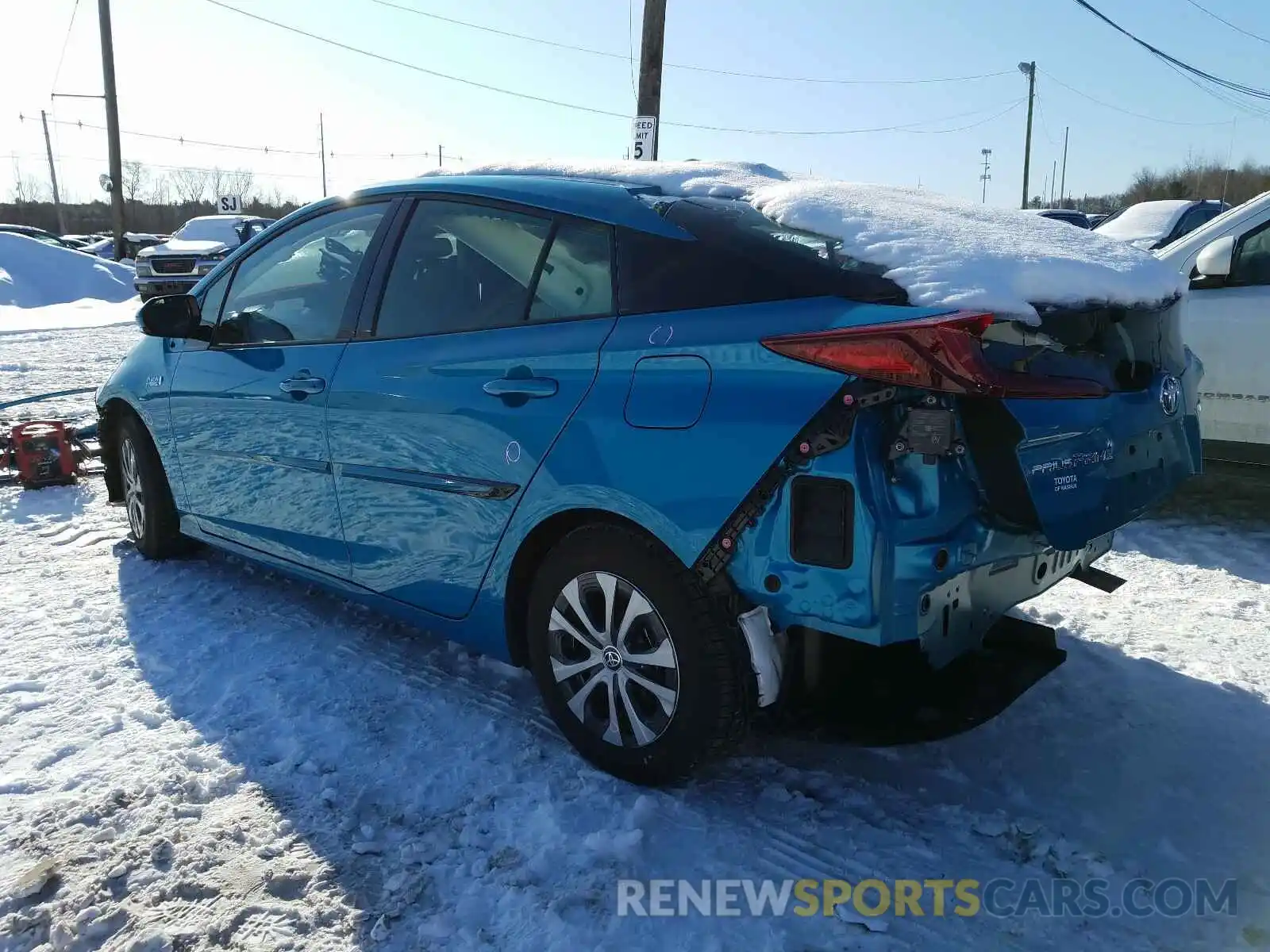 3 Photograph of a damaged car JTDKARFP3L3125298 TOYOTA PRIUS 2020