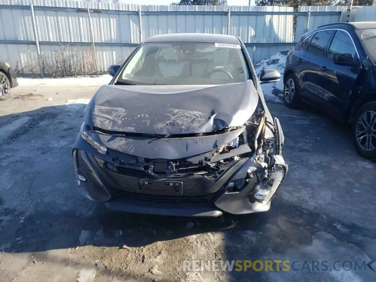 9 Photograph of a damaged car JTDKARFP3L3126273 TOYOTA PRIUS 2020