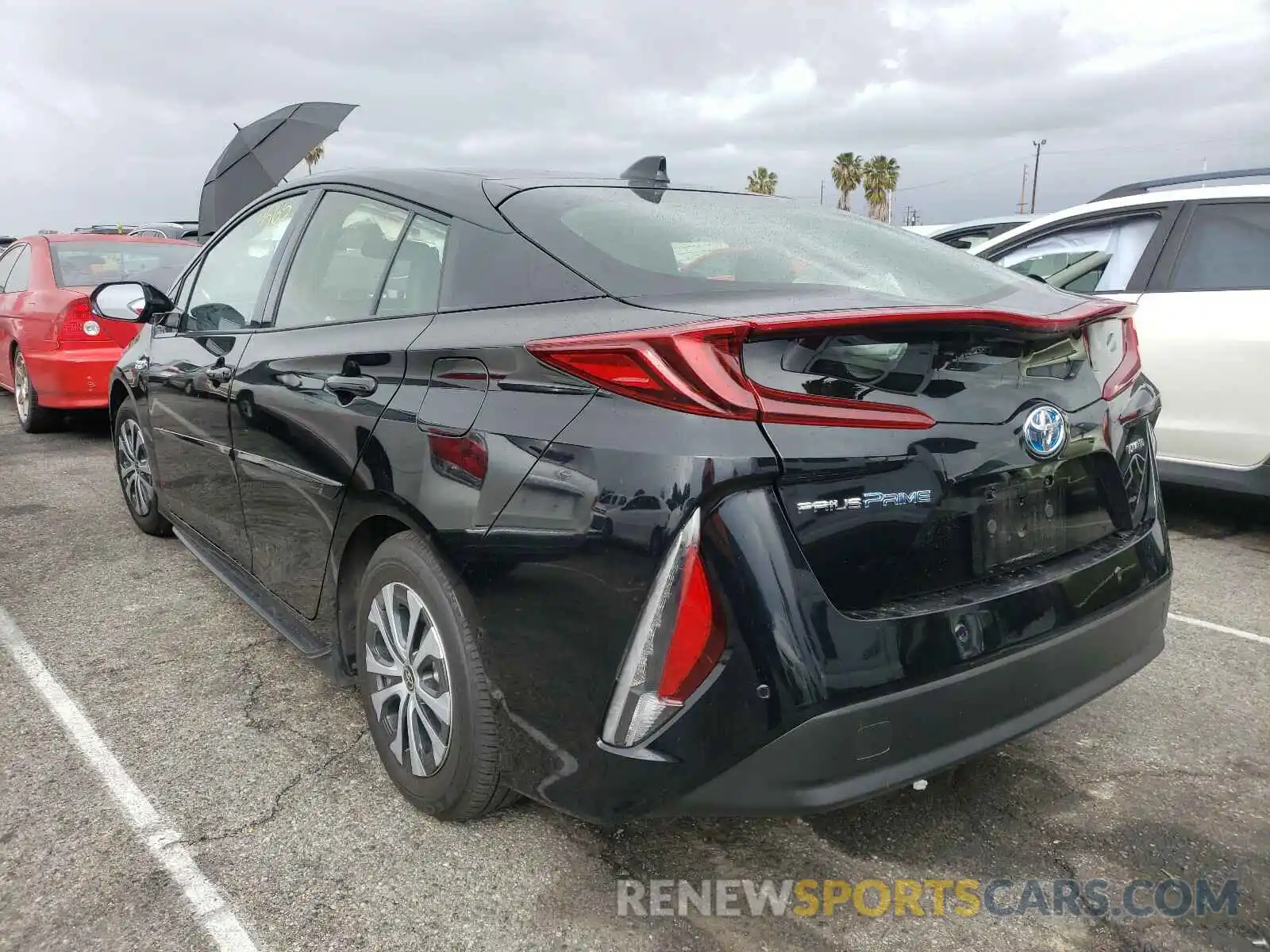 3 Photograph of a damaged car JTDKARFP3L3131912 TOYOTA PRIUS 2020