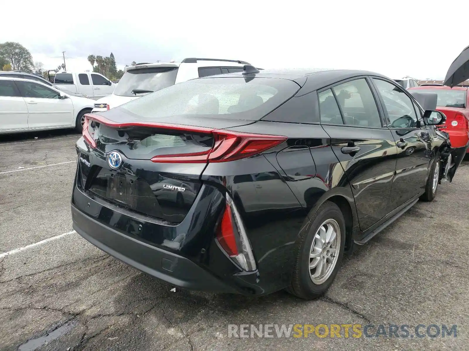 4 Photograph of a damaged car JTDKARFP3L3131912 TOYOTA PRIUS 2020