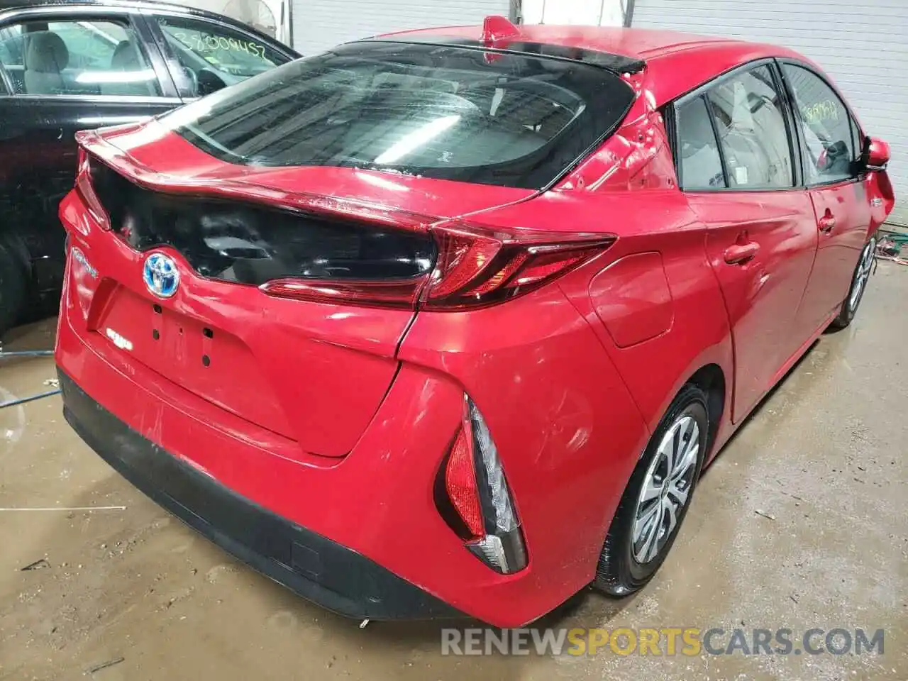 4 Photograph of a damaged car JTDKARFP3L3138164 TOYOTA PRIUS 2020