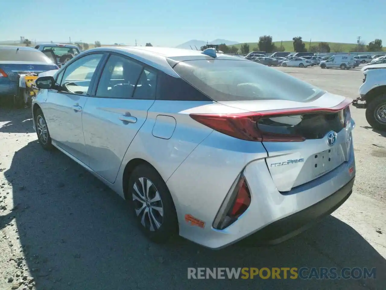 3 Photograph of a damaged car JTDKARFP3L3139833 TOYOTA PRIUS 2020