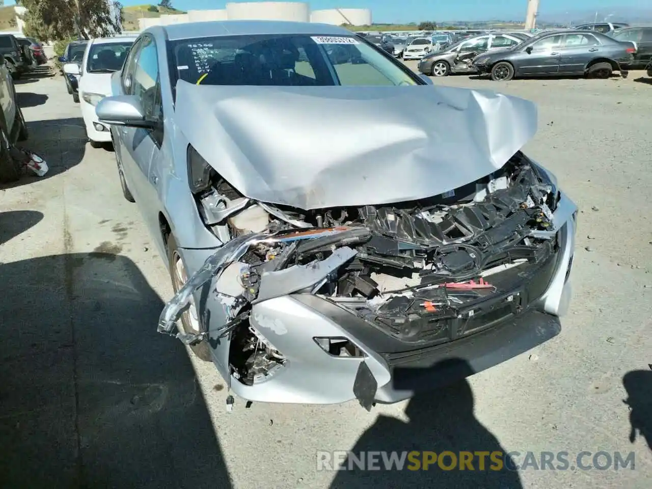 9 Photograph of a damaged car JTDKARFP3L3139833 TOYOTA PRIUS 2020