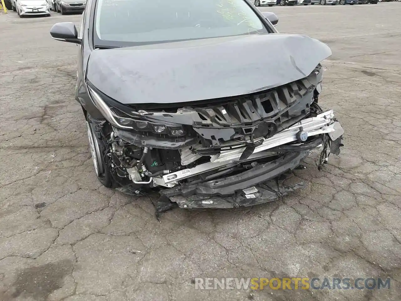 9 Photograph of a damaged car JTDKARFP3L3142795 TOYOTA PRIUS 2020