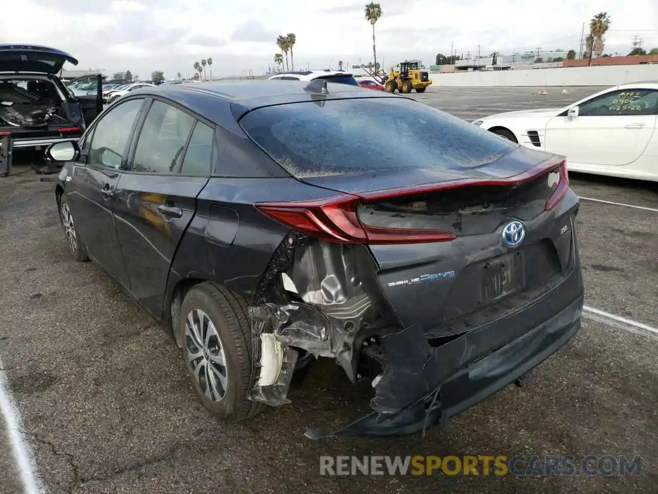 3 Photograph of a damaged car JTDKARFP3L3146281 TOYOTA PRIUS 2020