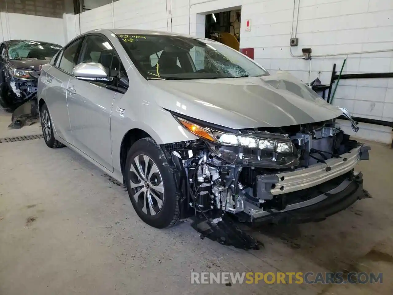 1 Photograph of a damaged car JTDKARFP3L3150928 TOYOTA PRIUS 2020