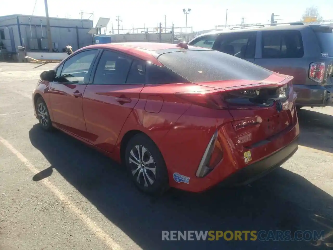 3 Photograph of a damaged car JTDKARFP3L3157653 TOYOTA PRIUS 2020